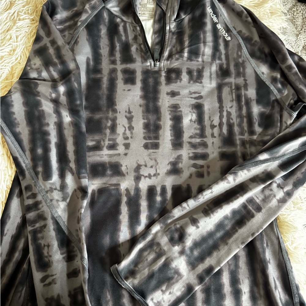 Under Armour Charcoal and Ash Quarter-Zip